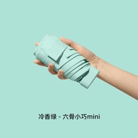  عکس1 چتر مینی تاشو پاستلی دسته مستطیل